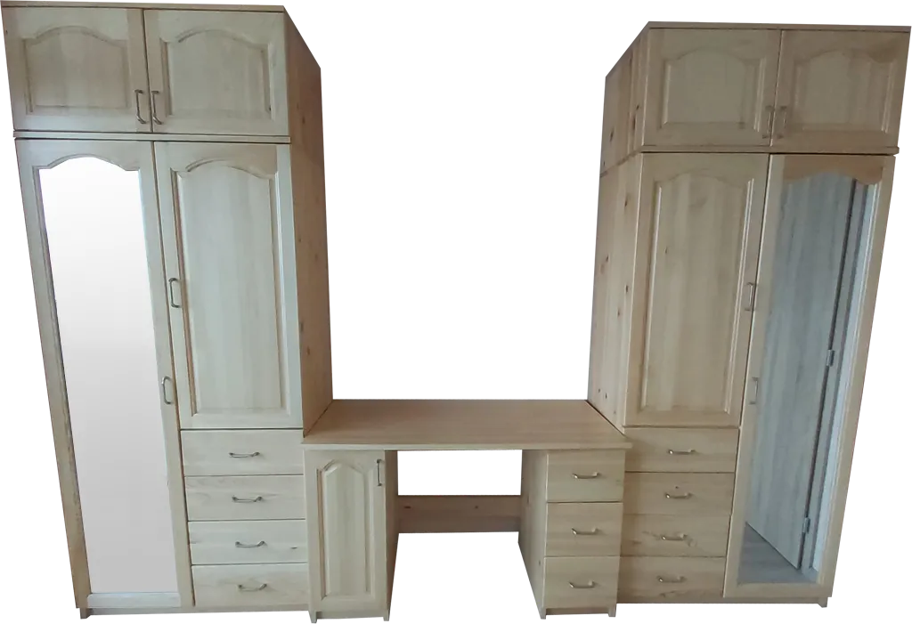 Комплект за спалня гардероби и бюро